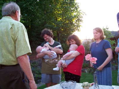 [Charles leading baptism]