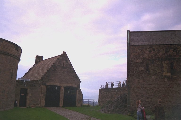 [ Courtyard of Edinburgh Castle ]