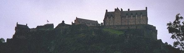 [ Side view of Edinburgh Castle ]