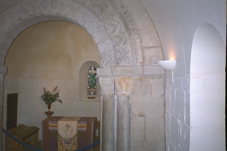 [ Inside of St. Margaret's Chapel, Edinburgh Castle ]