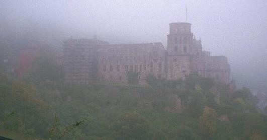 [ Side wall of Heidelberg Castle ]