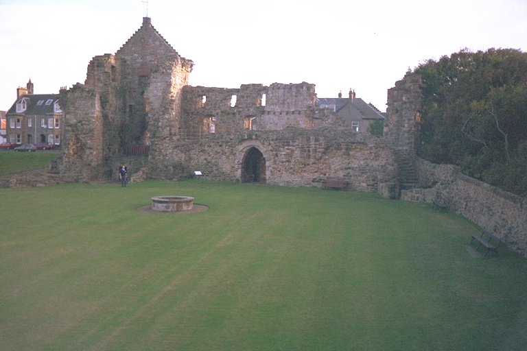 [ Main view of ruins of St. Andrew's Castle ]