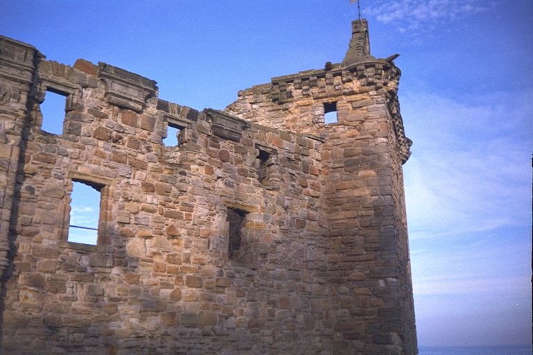[ Back view of St. Andrew's Castle ]
